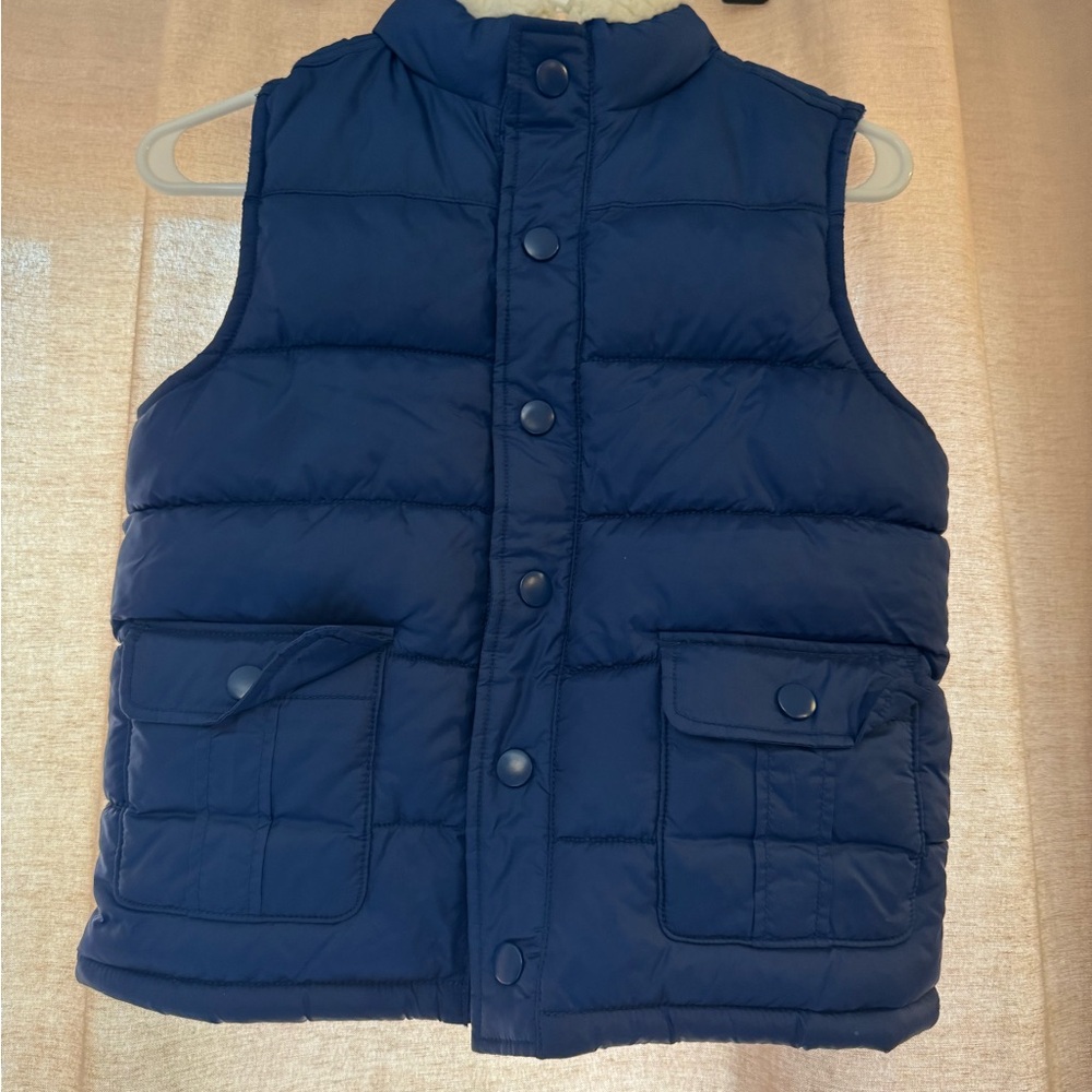 Gymboree Blue Kids Puffer Vest